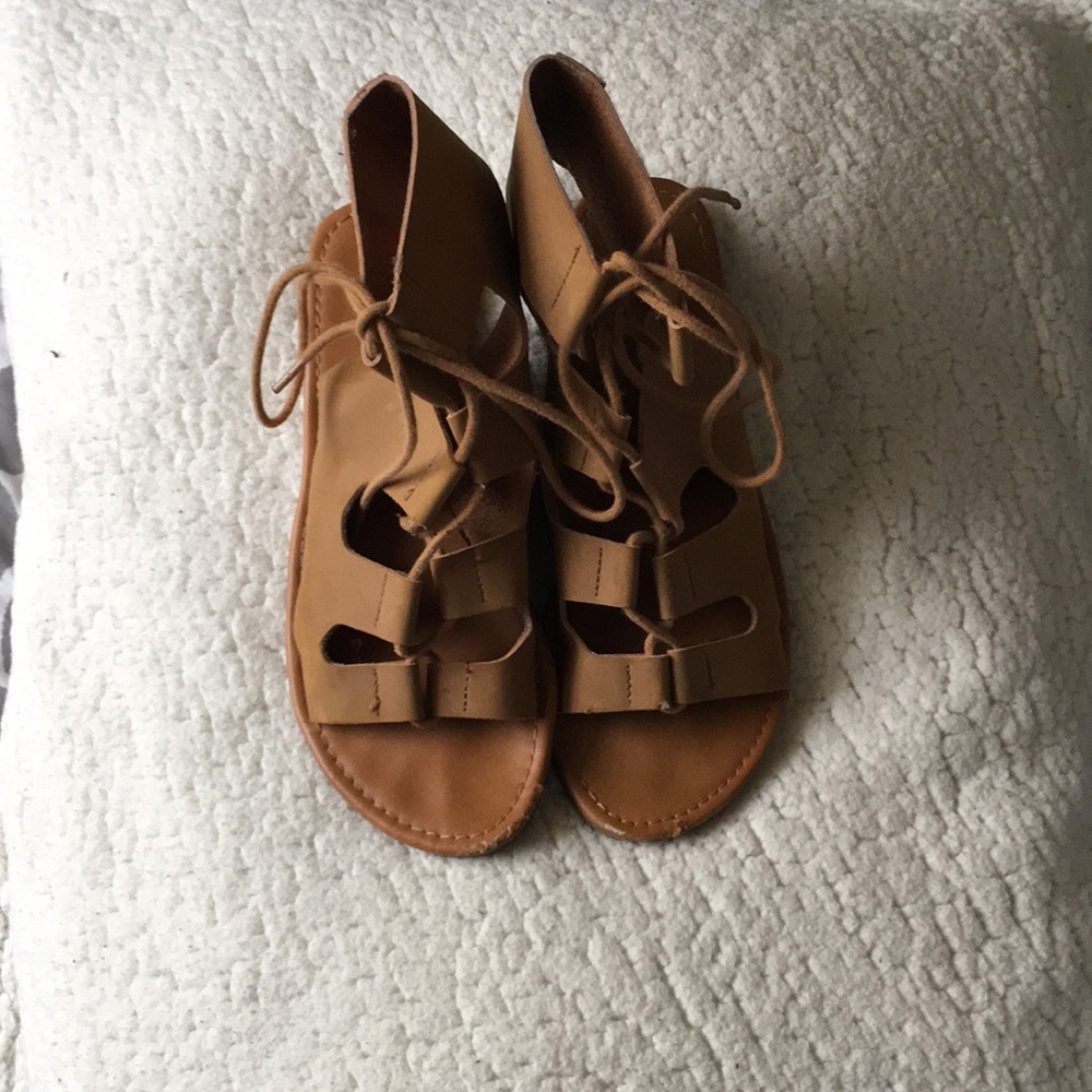 Barely worn gladiator sandals